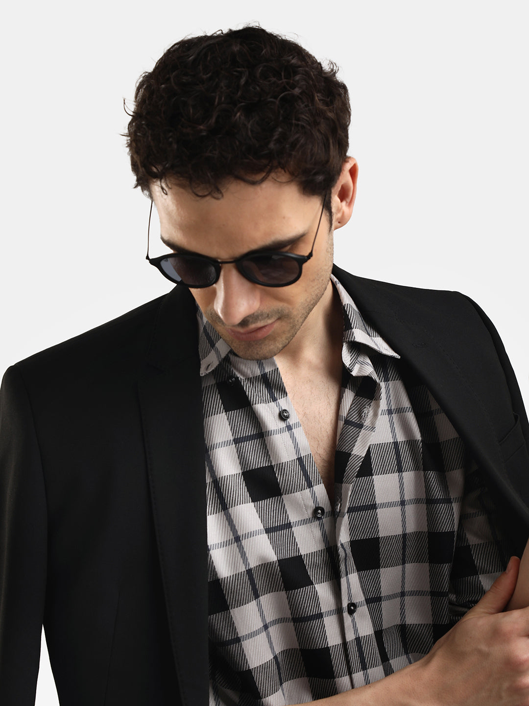 FULL SLEEVES CHECKED SHIRT