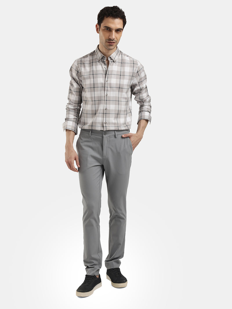 FULL SLEEVES CHECKED SHIRT