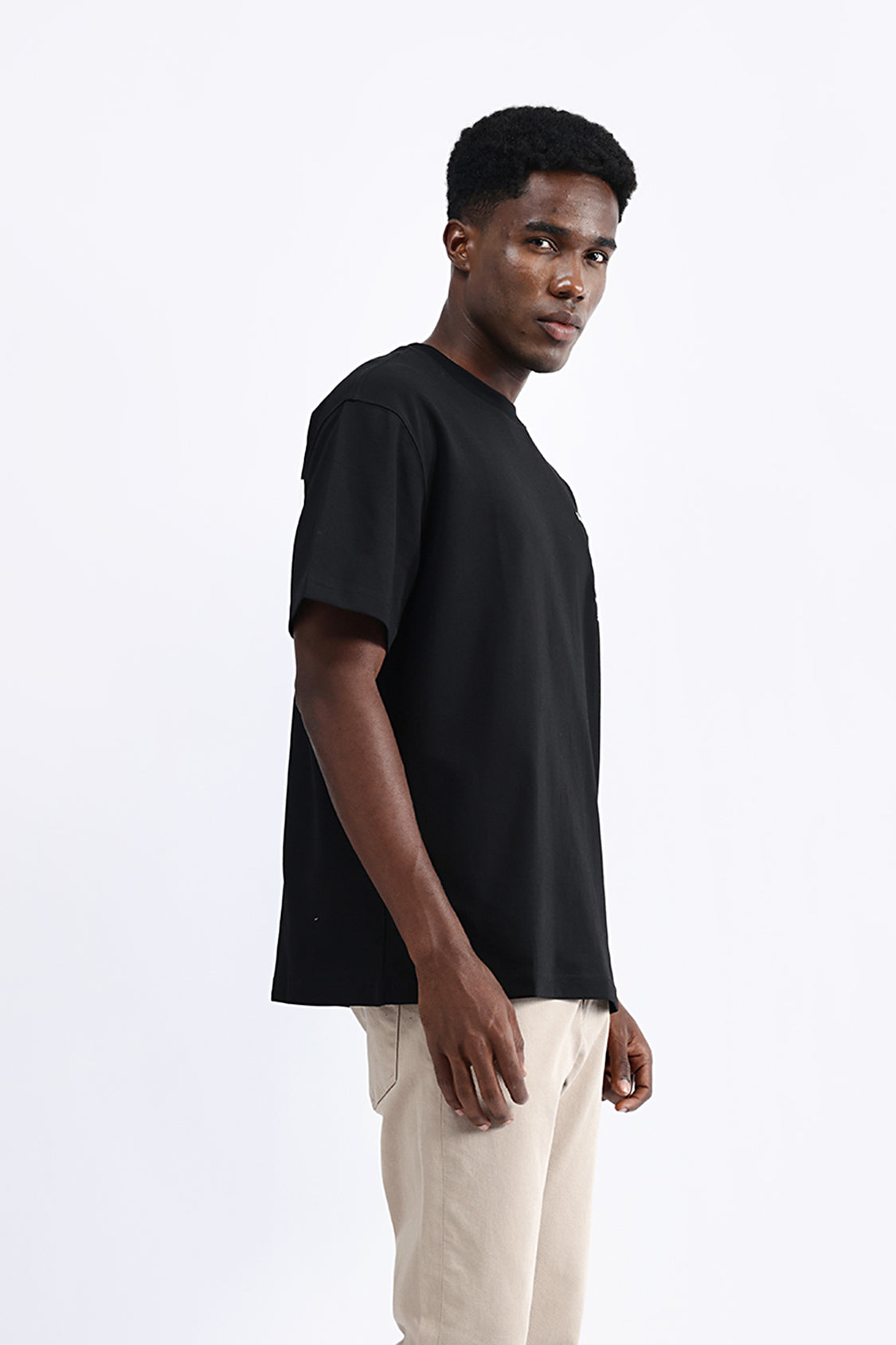 PATCH EMBROIDERED OVERSIZE TEE