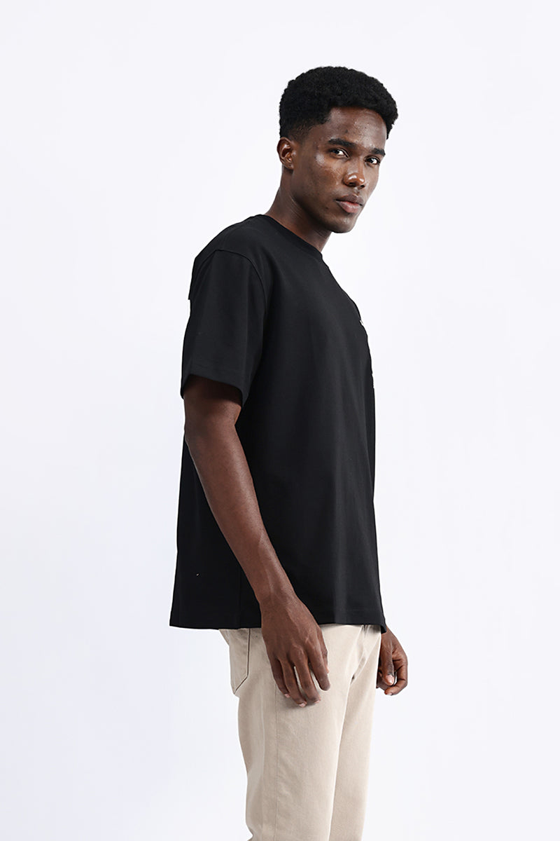 PATCH EMBROIDERED OVERSIZE TEE