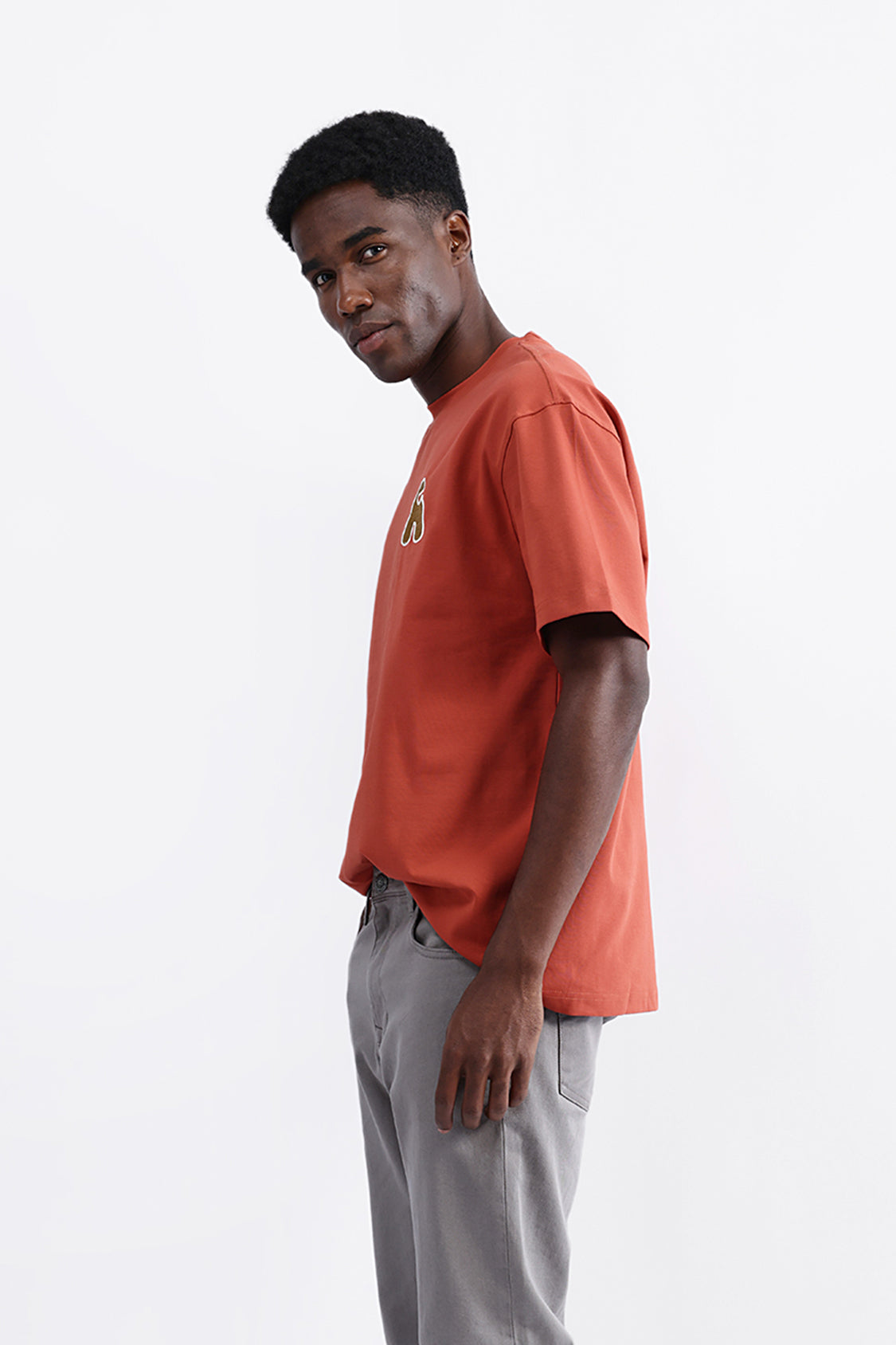 EMBROIDERED OVERSIZED TEE