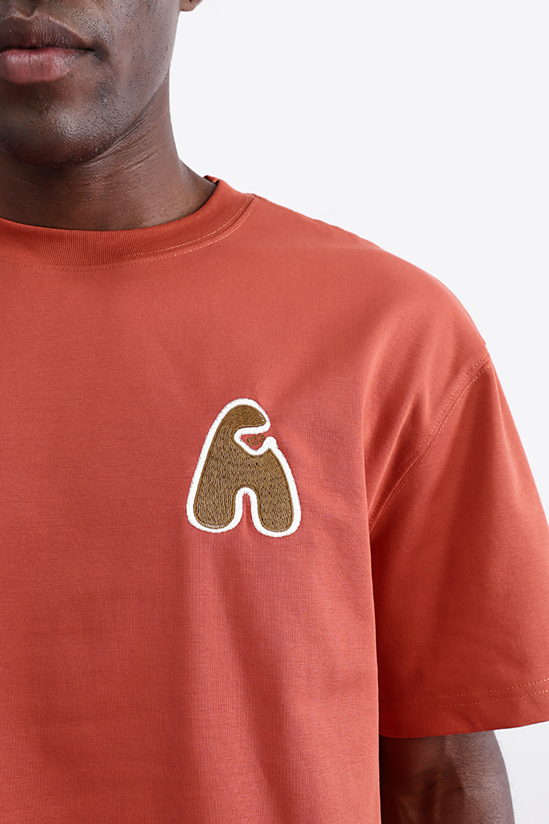 EMBROIDERED OVERSIZED TEE