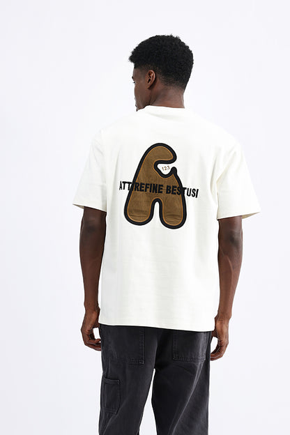 EMBROIDERED OVERSIZED TEE