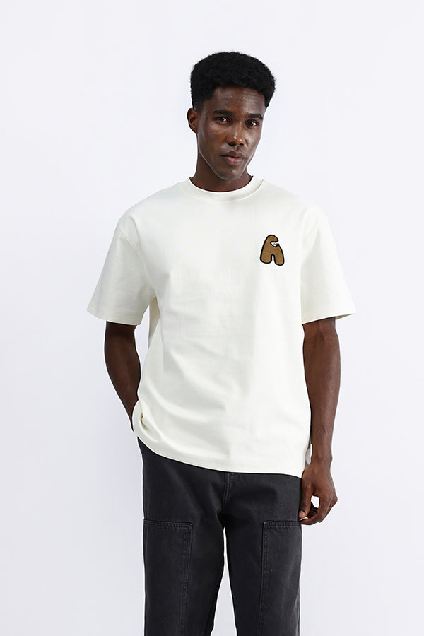 EMBROIDERED OVERSIZED TEE