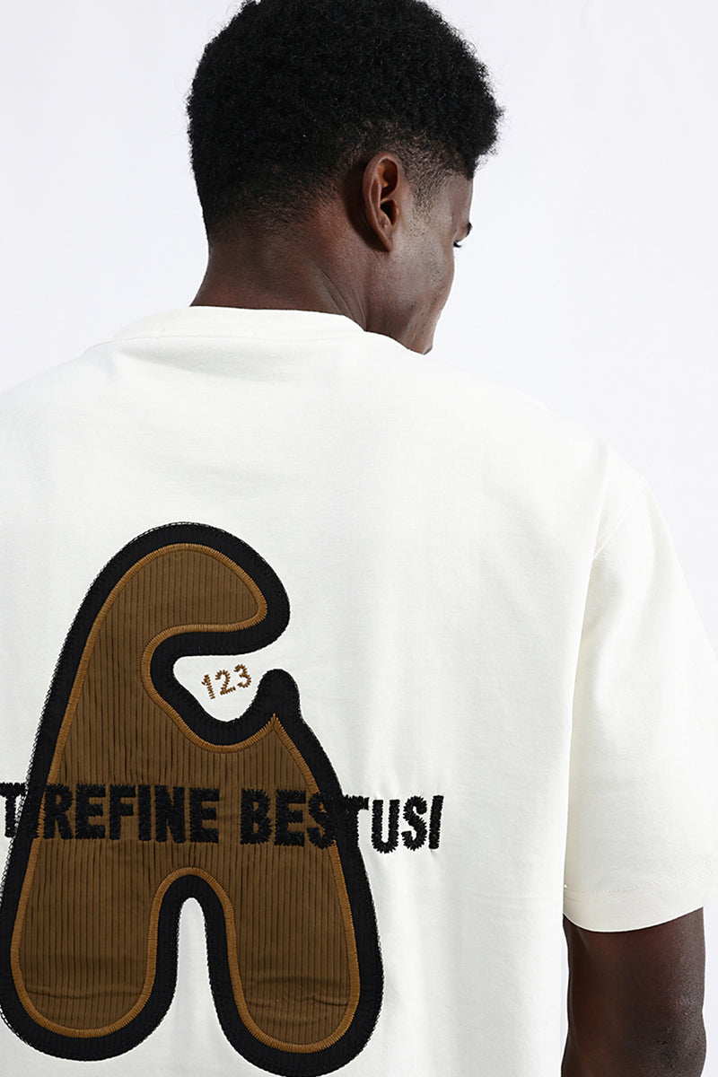 EMBROIDERED OVERSIZED TEE