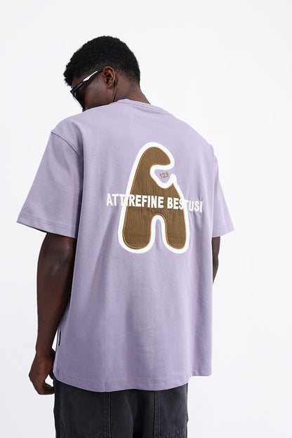 EMBROIDERED OVERSIZED TEE