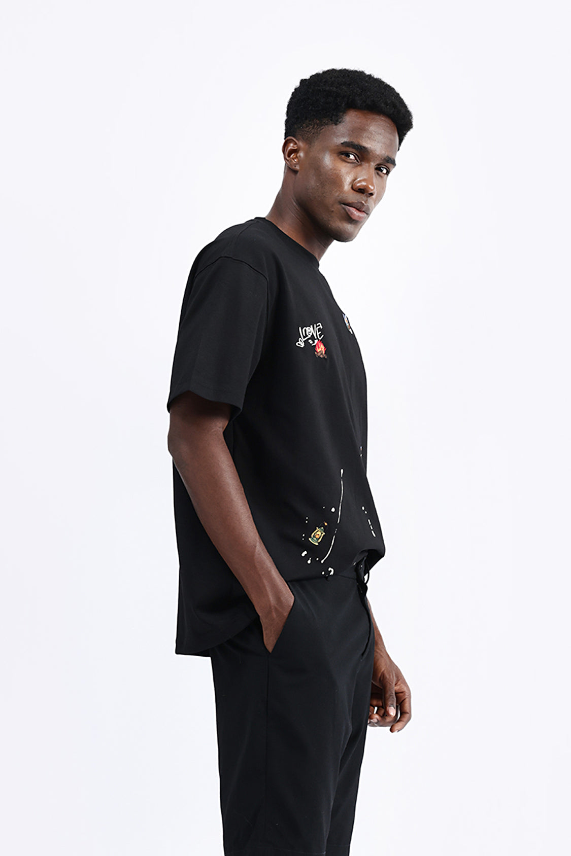 GRAPHIC PRINT OVERSIZED TEE