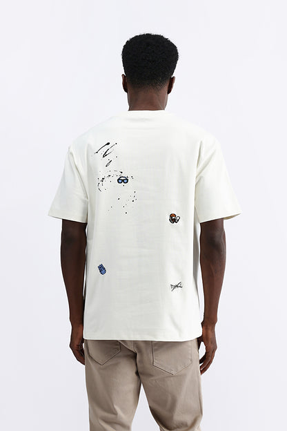 GRAPHIC PRINT OVERSIZED TEE