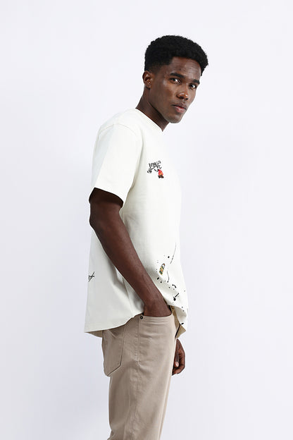 GRAPHIC PRINT OVERSIZED TEE