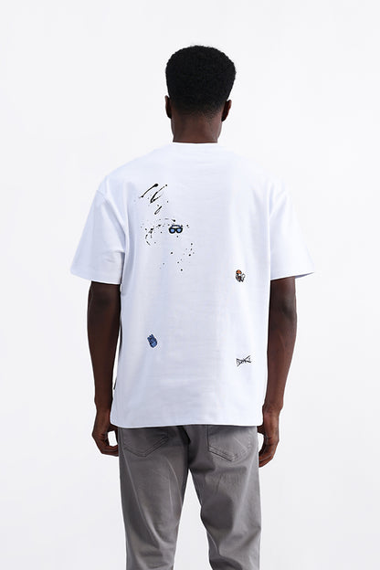 GRAPHIC PRINT OVERSIZED TEE
