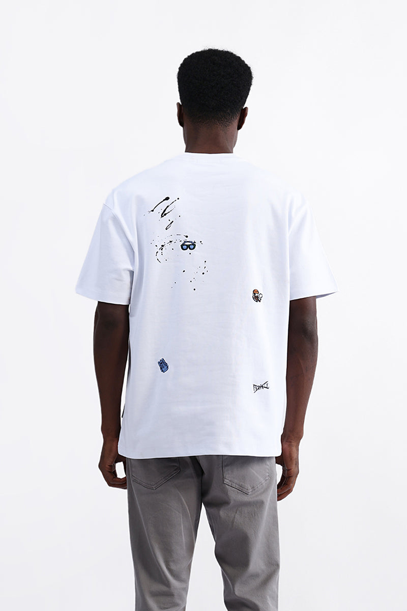 GRAPHIC PRINT OVERSIZED TEE