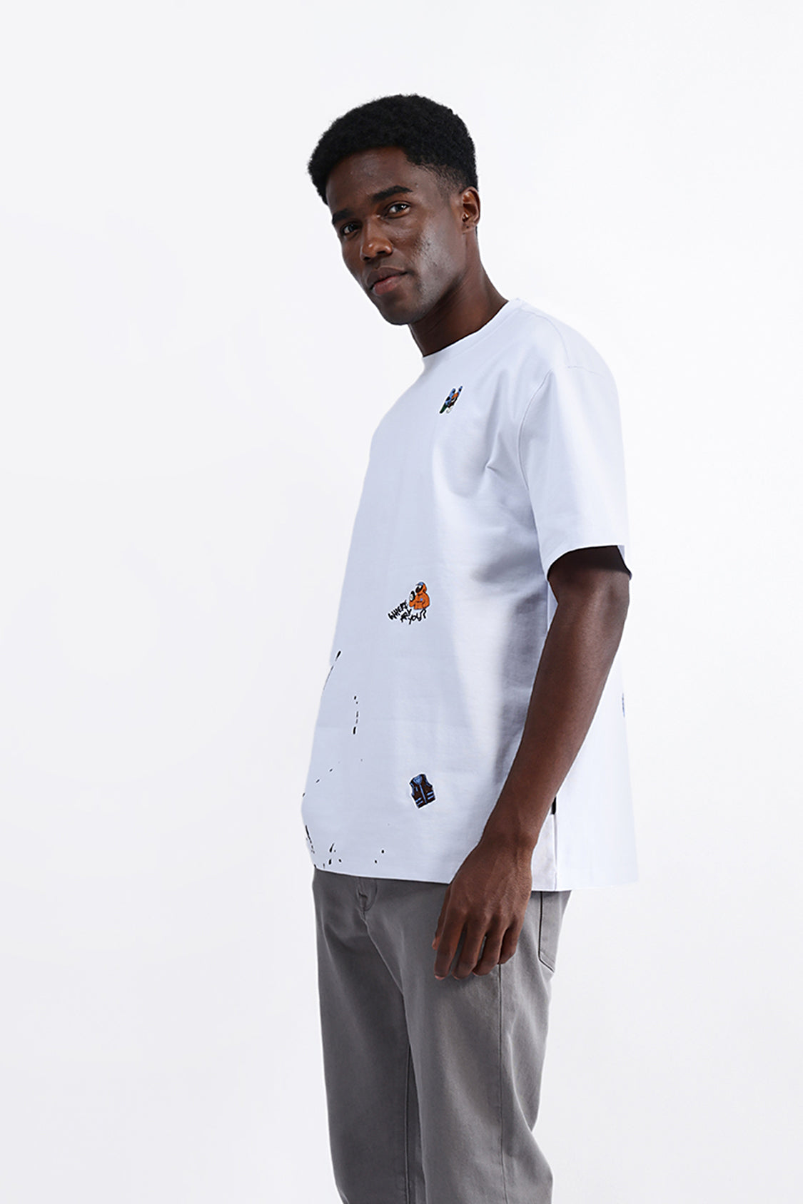 GRAPHIC PRINT OVERSIZED TEE