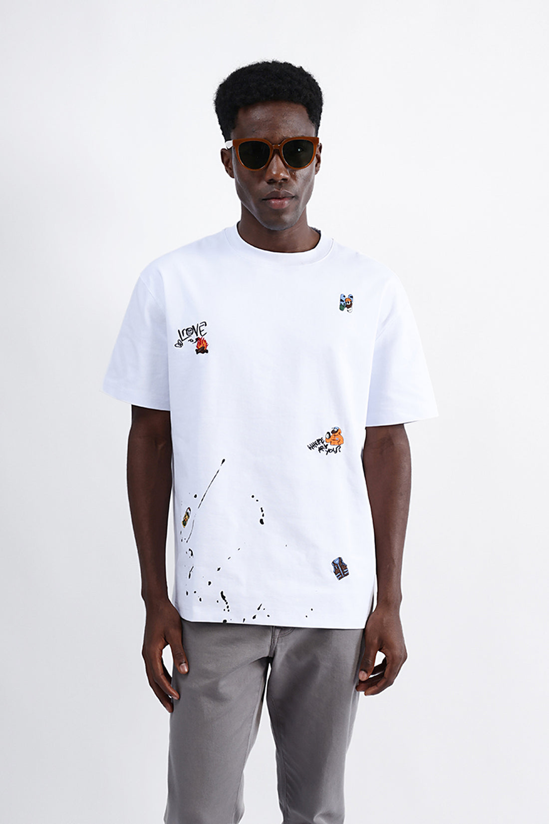 GRAPHIC PRINT OVERSIZED TEE