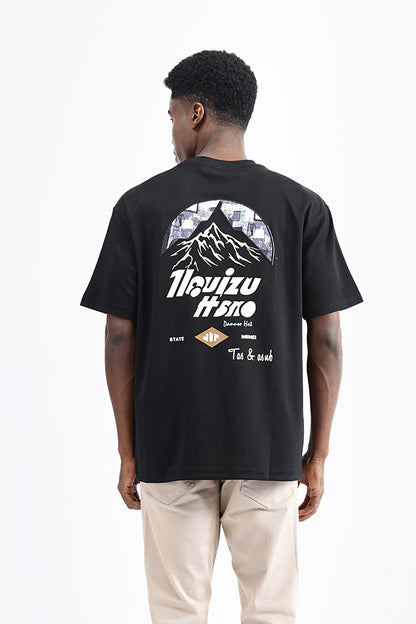 GRAPHIC PRINT OVERSIZED TEE