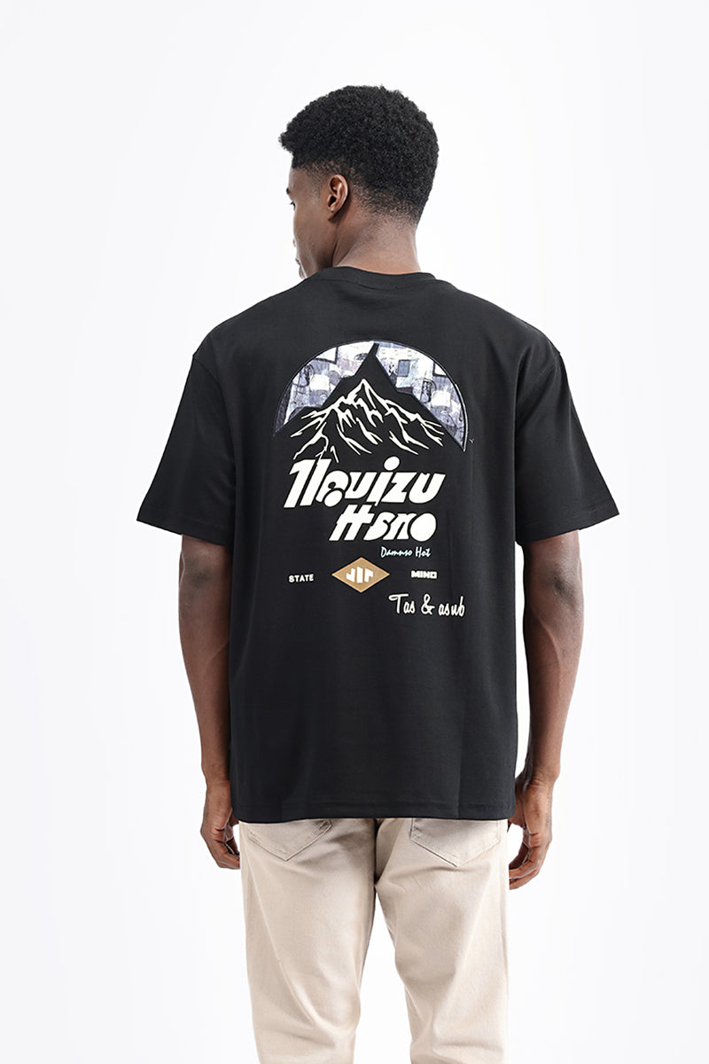 GRAPHIC PRINT OVERSIZED TEE