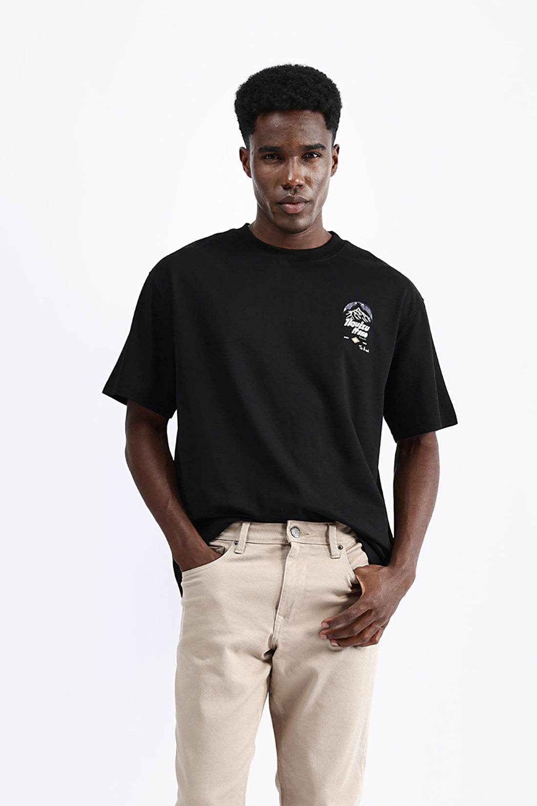 GRAPHIC PRINT OVERSIZED TEE