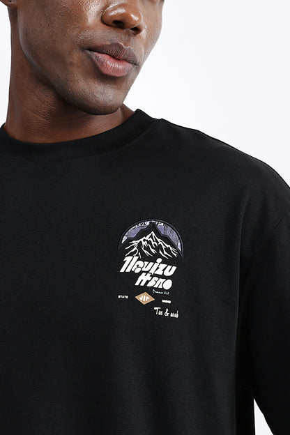 GRAPHIC PRINT OVERSIZED TEE