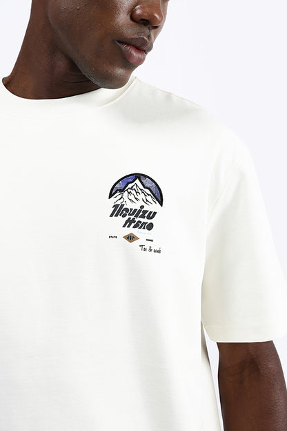 GRAPHIC PRINT OVERSIZED TEE