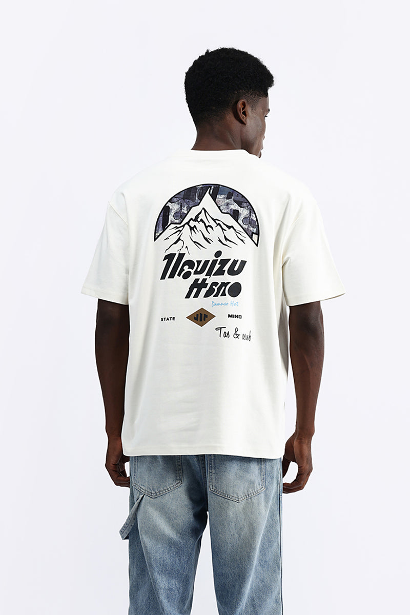 GRAPHIC PRINT OVERSIZED TEE