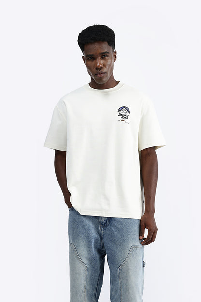 GRAPHIC PRINT OVERSIZED TEE