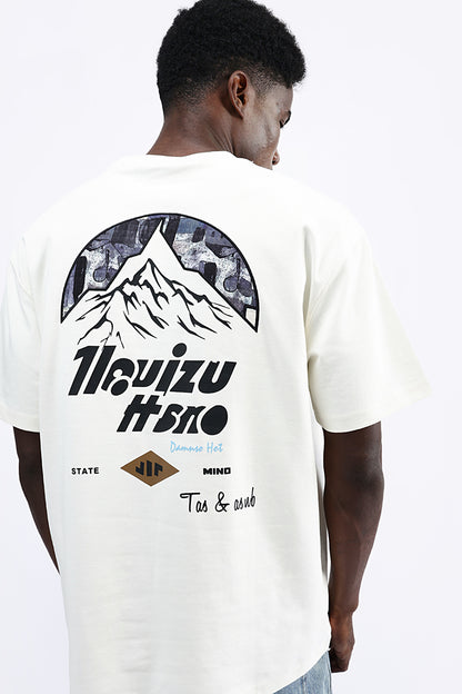 GRAPHIC PRINT OVERSIZED TEE