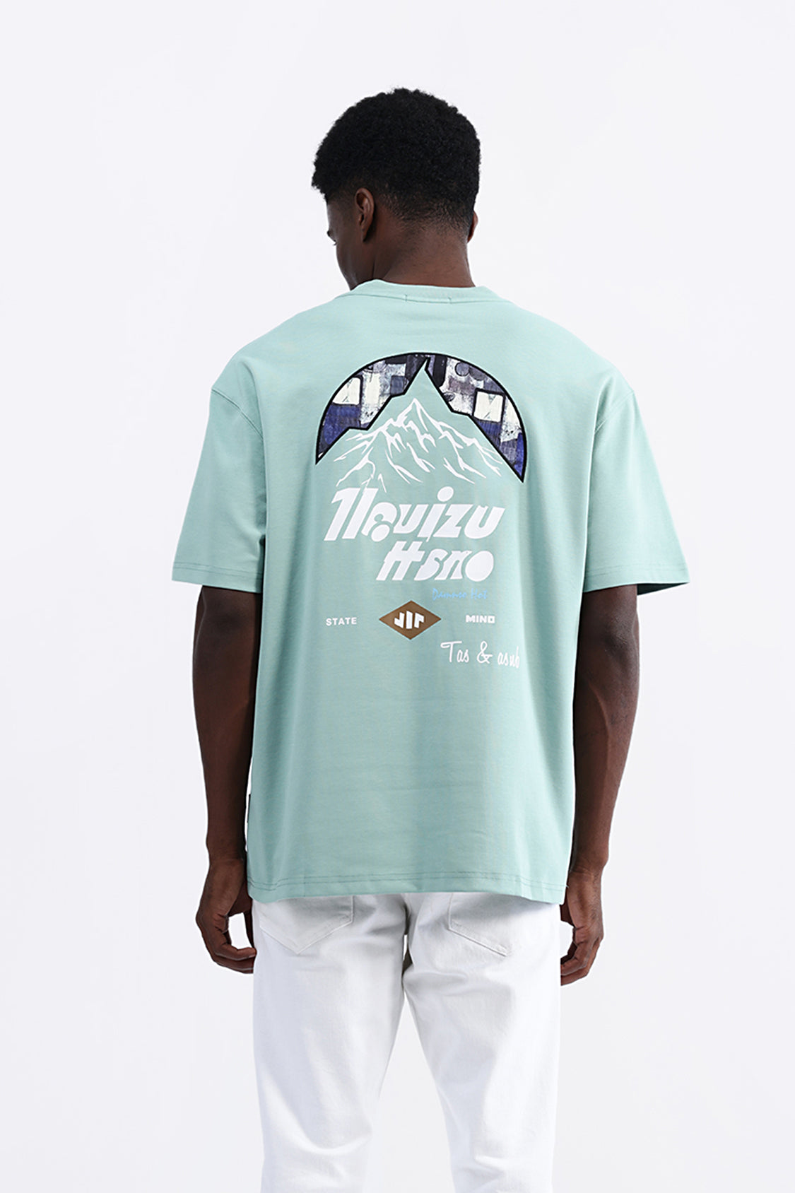 GRAPHIC PRINT OVERSIZED TEE