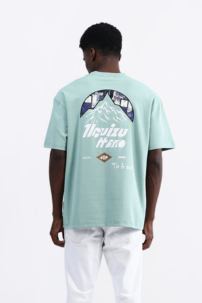 GRAPHIC PRINT OVERSIZED TEE