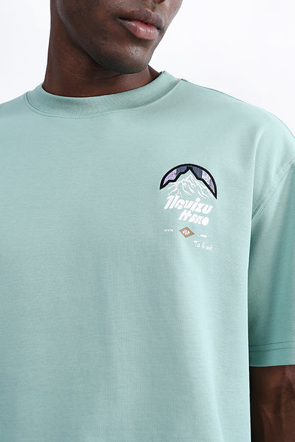 GRAPHIC PRINT OVERSIZED TEE