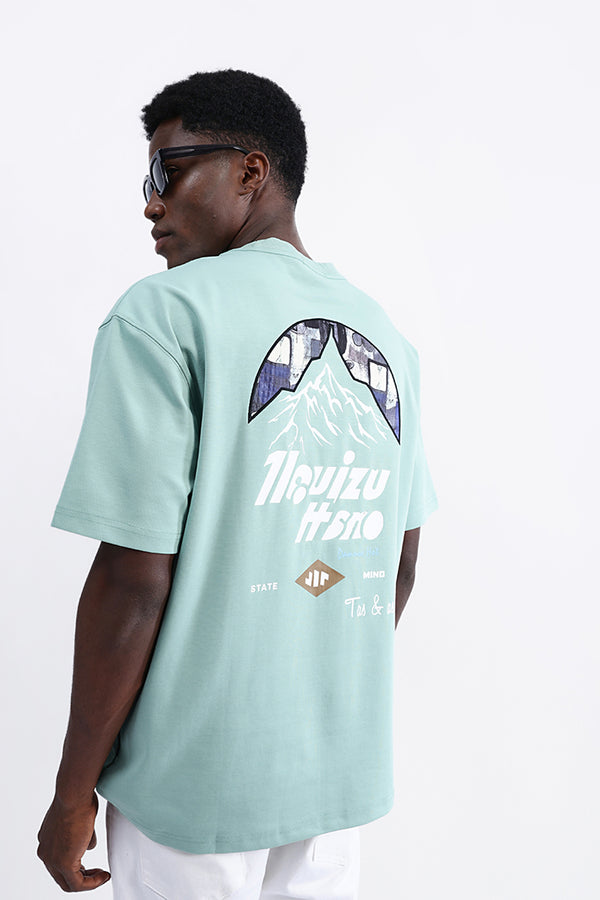 GRAPHIC PRINT OVERSIZED TEE