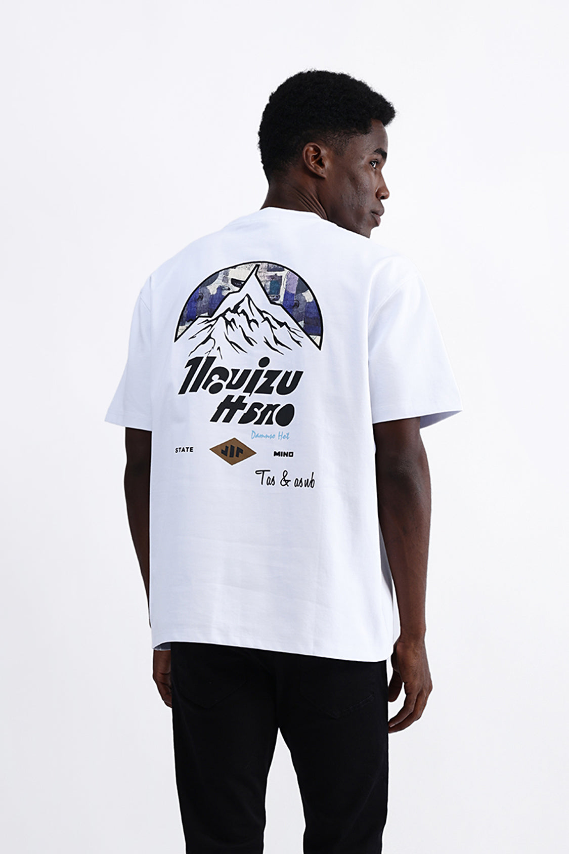 GRAPHIC PRINT OVERSIZED TEE