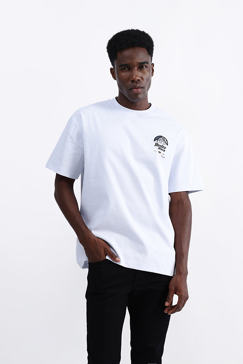 GRAPHIC PRINT OVERSIZED TEE