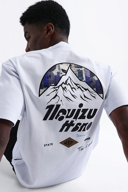 GRAPHIC PRINT OVERSIZED TEE