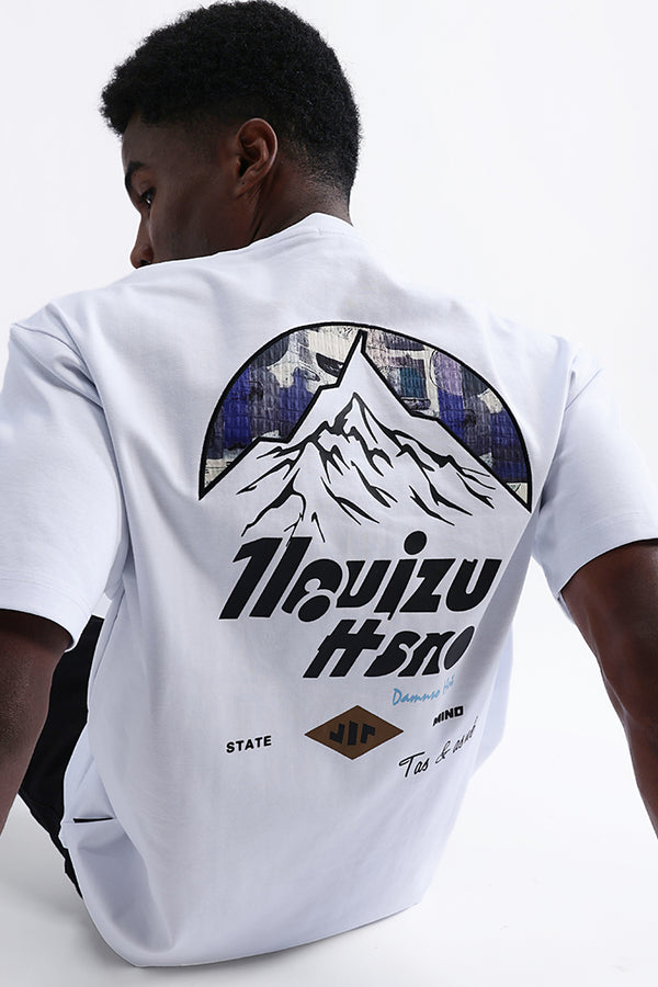 GRAPHIC PRINT OVERSIZED TEE