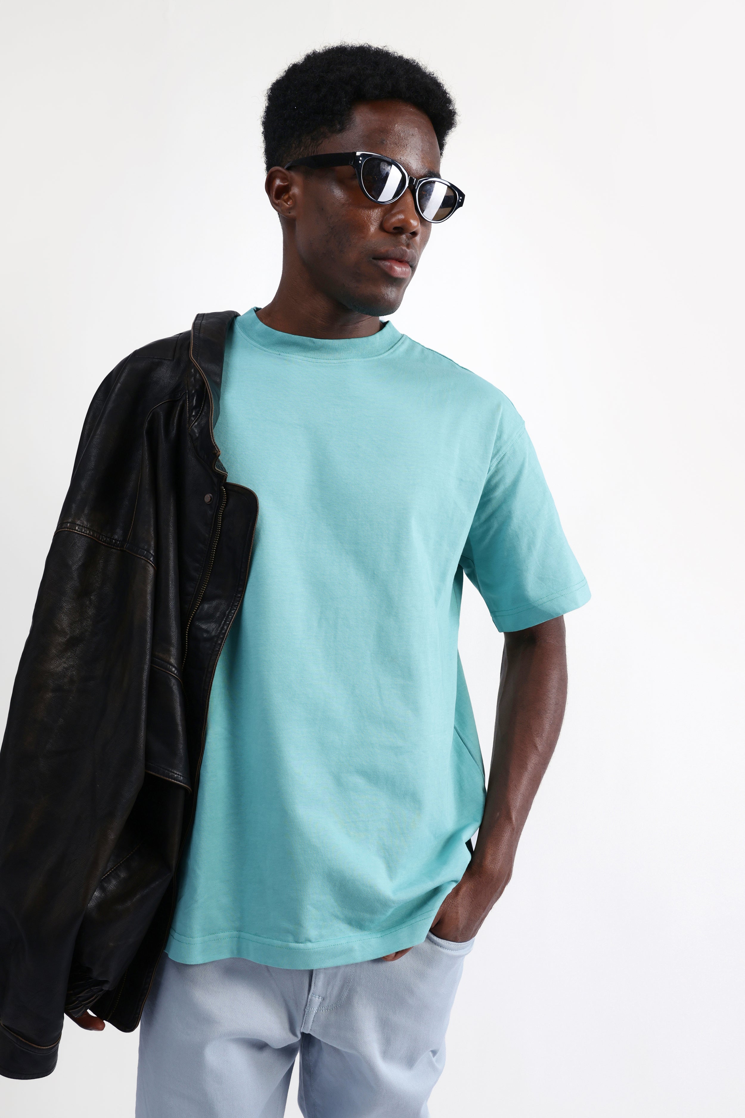 OVERSIZED PLAIN T-SHIRT