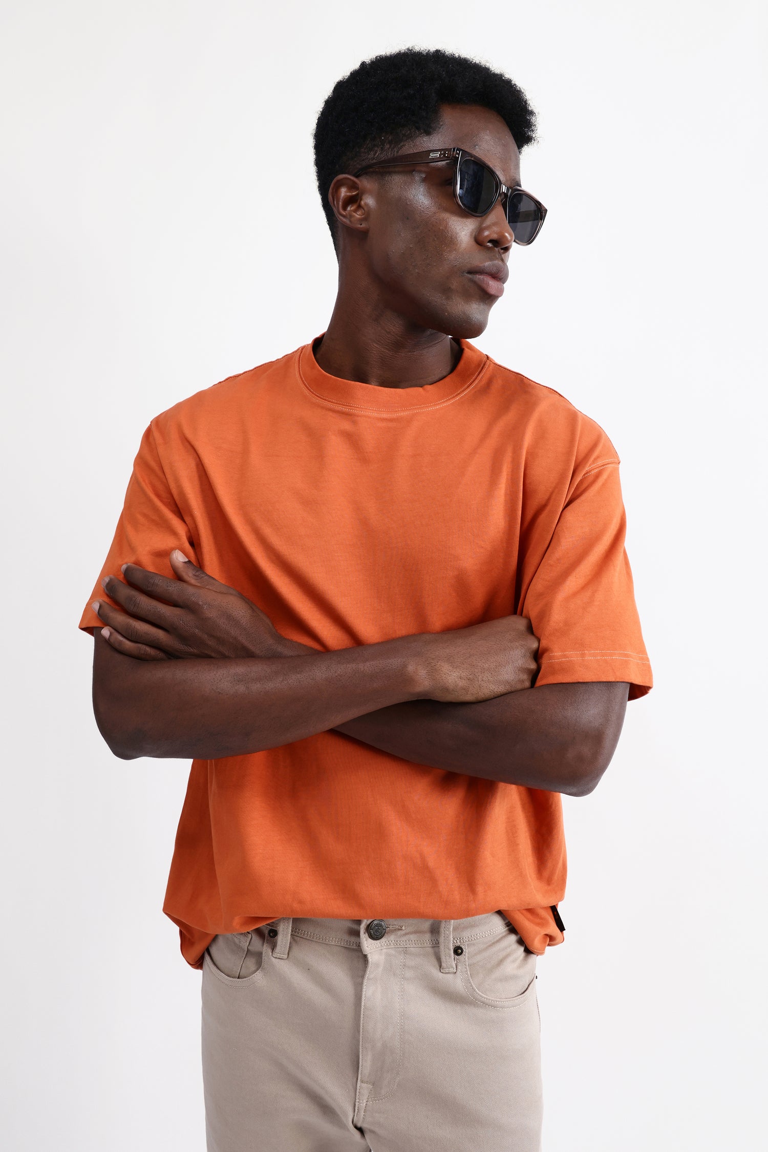 OVERSIZED PLAIN T-SHIRT