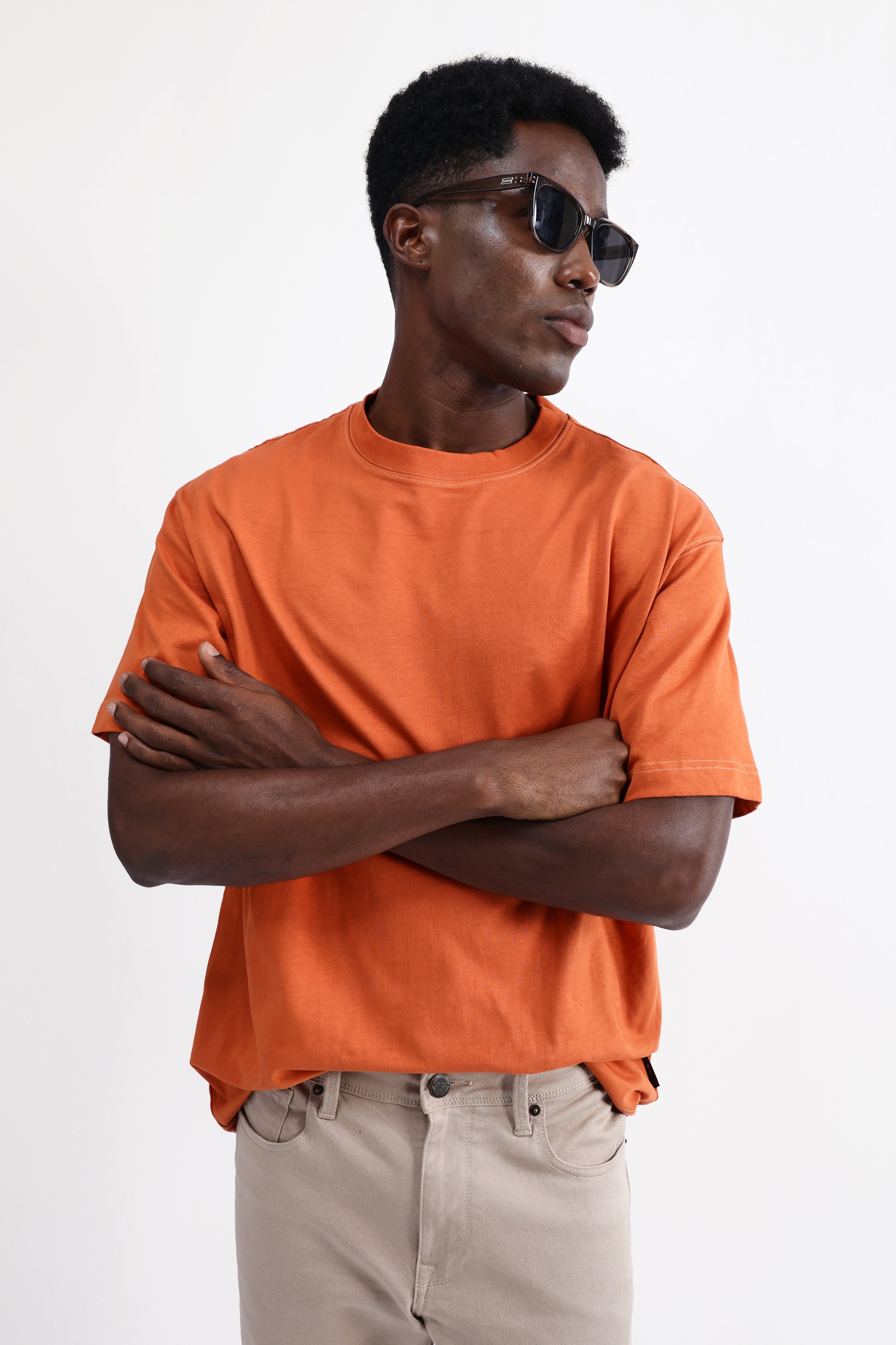 OVERSIZED PLAIN T-SHIRT