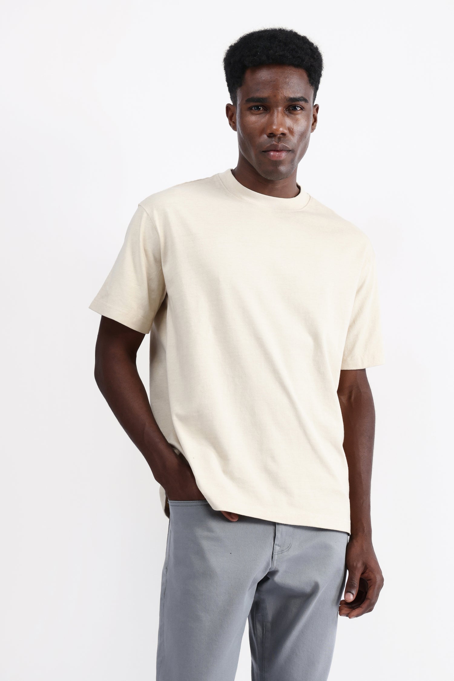OVERSIZED PLAIN T-SHIRT