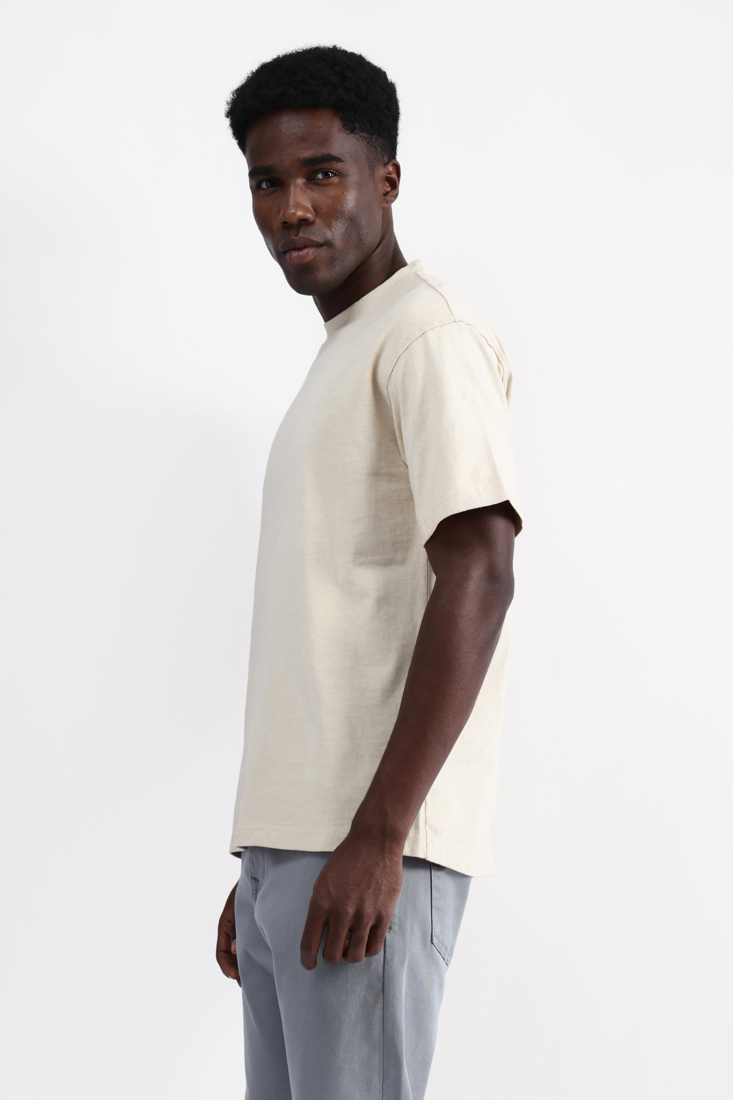 OVERSIZED PLAIN T-SHIRT