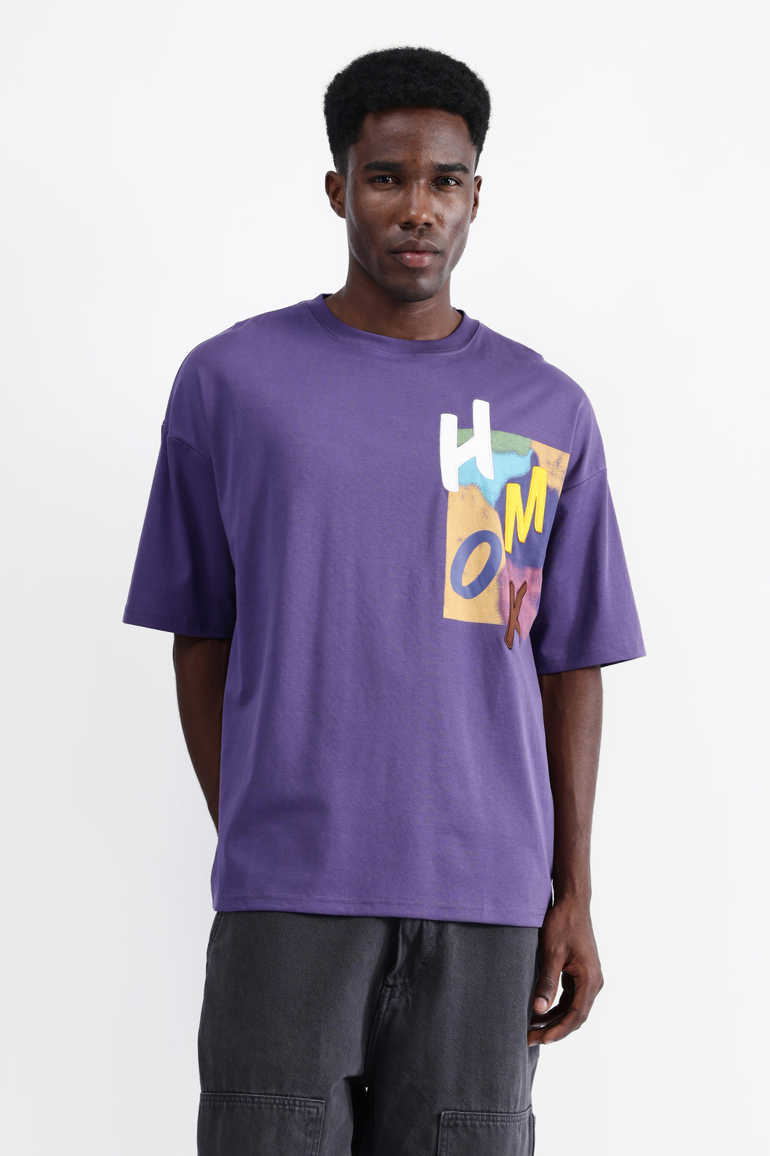 GRAPHIC PRINT OVERSIZED T-SHIRT