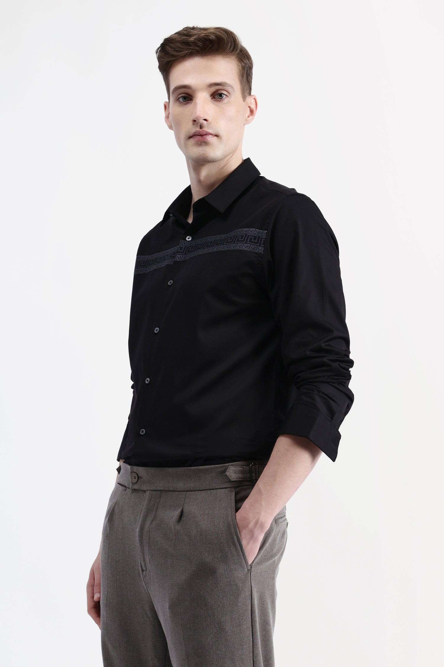 FULL SLEEVES STRIPED SHIRT