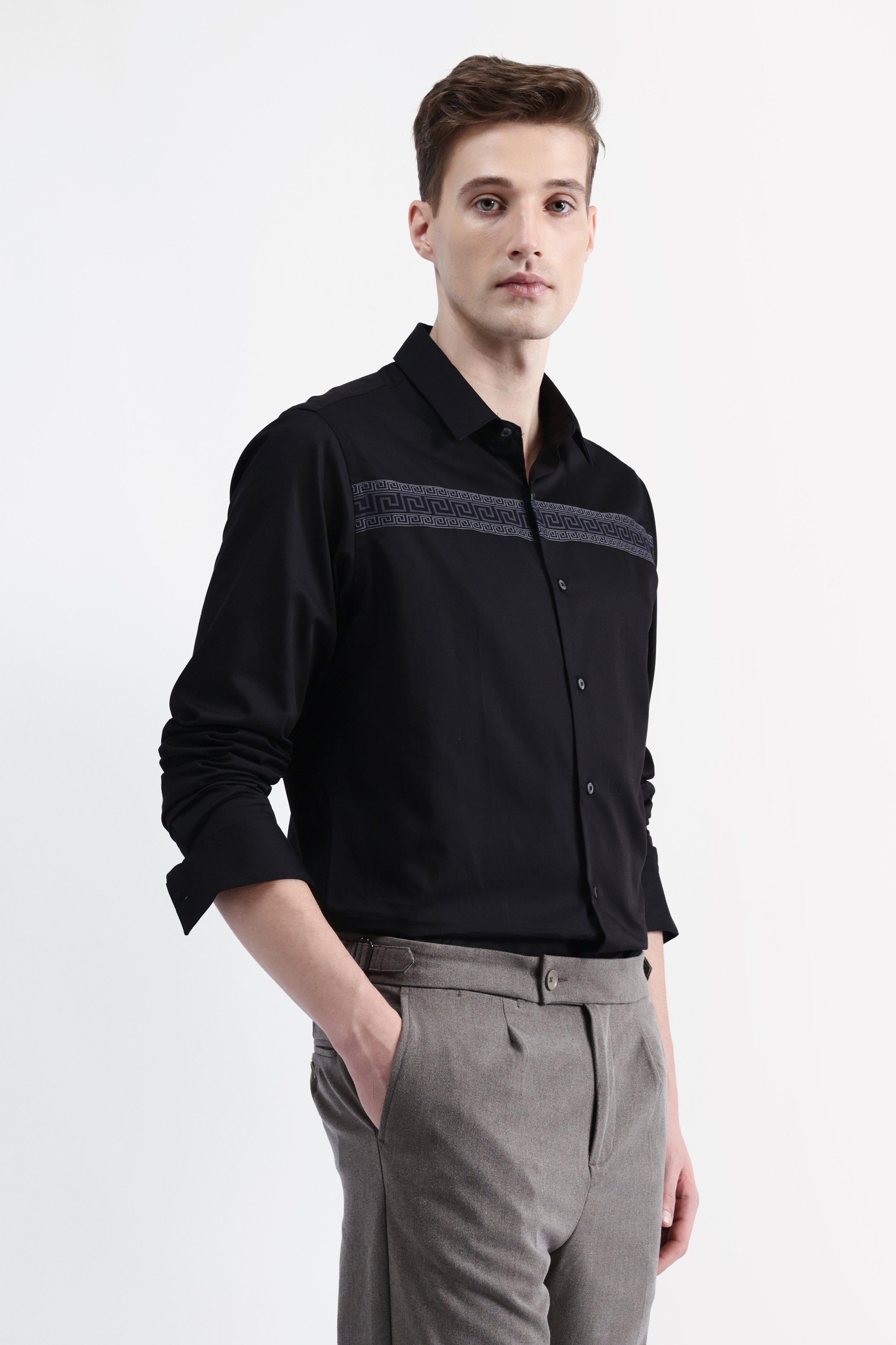 FULL SLEEVES STRIPED SHIRT