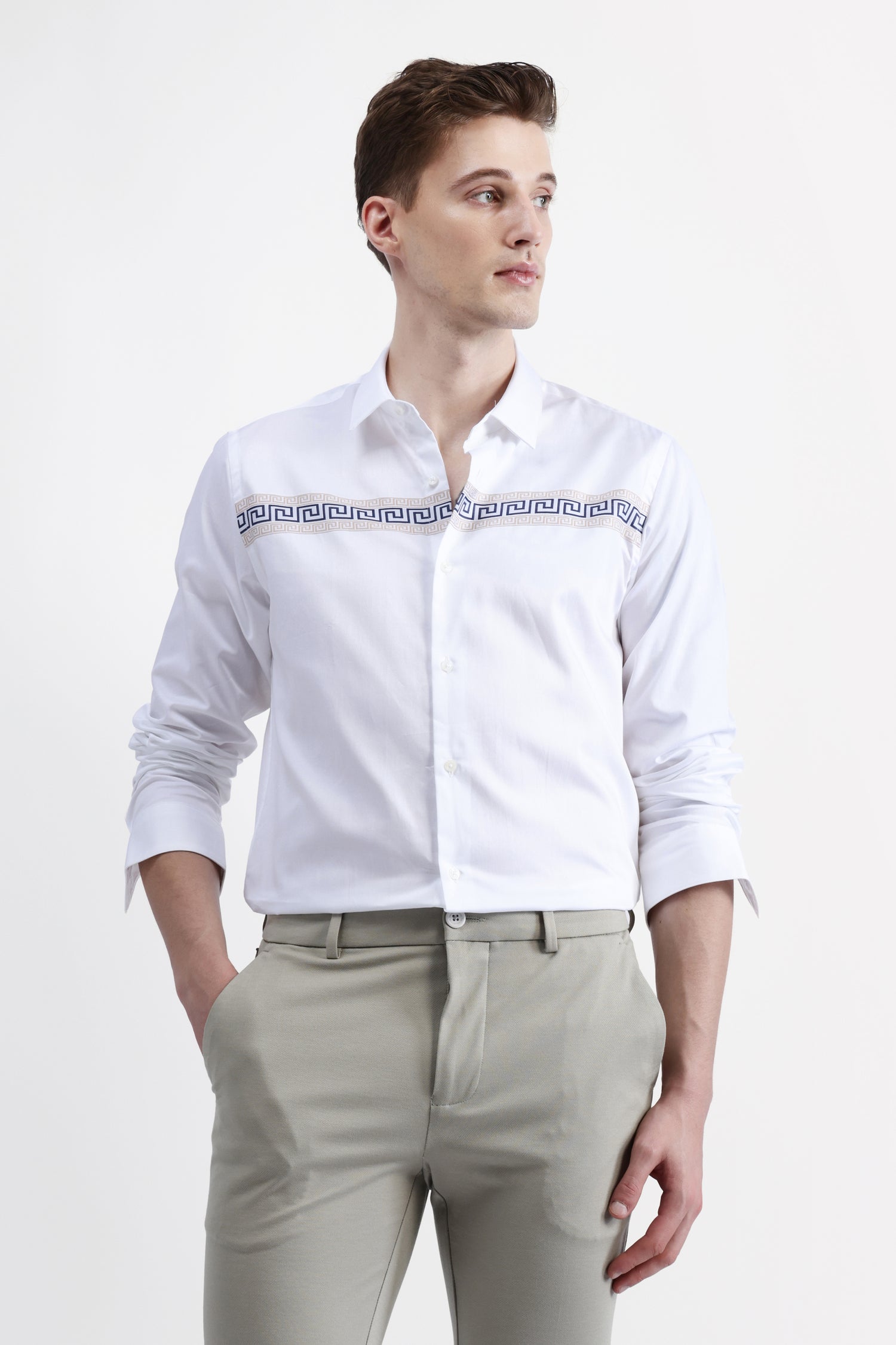 FULL SLEEVES STRIPED SHIRT