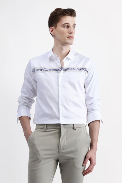 FULL SLEEVES STRIPED SHIRT