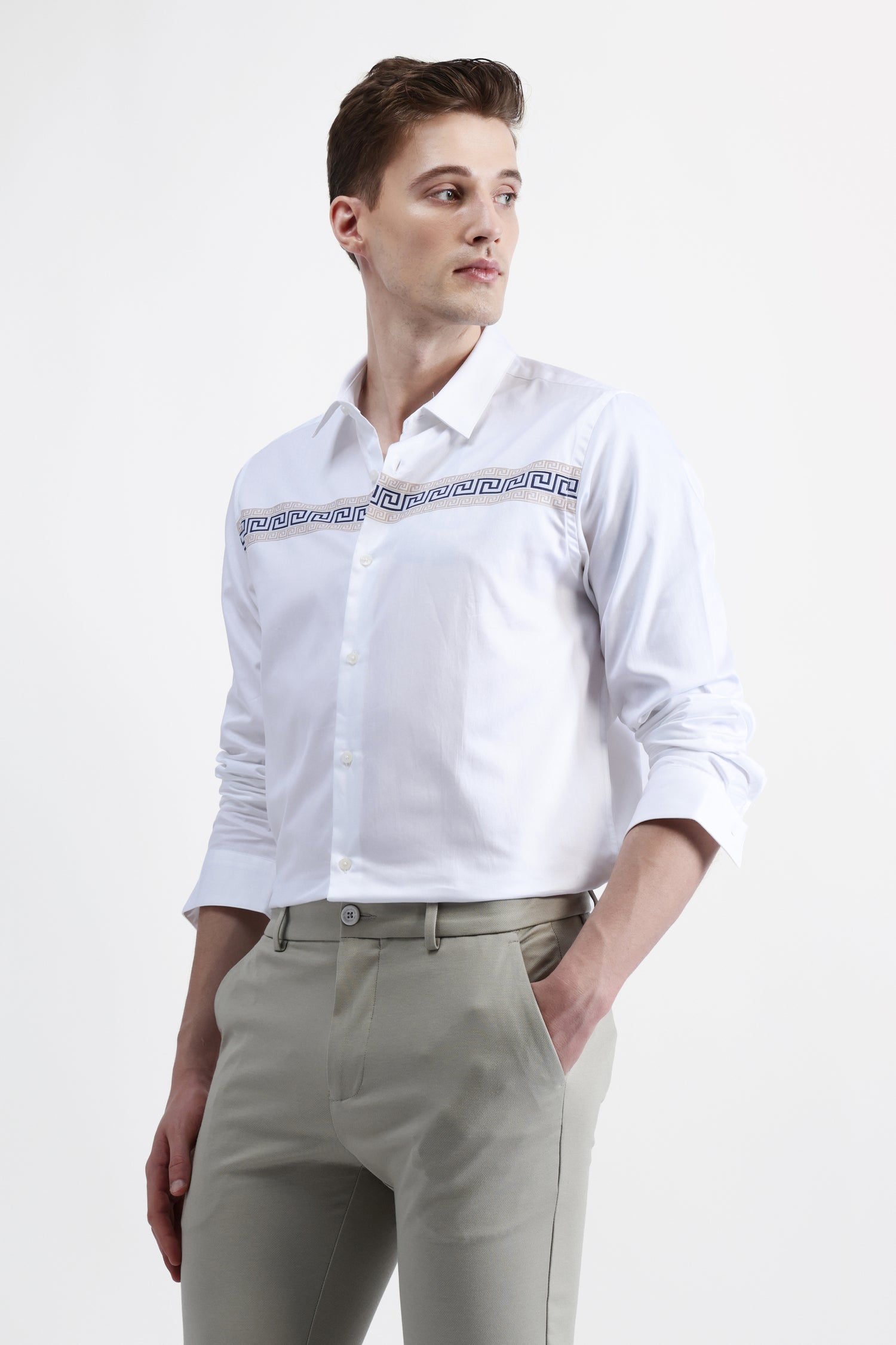 FULL SLEEVES STRIPED SHIRT