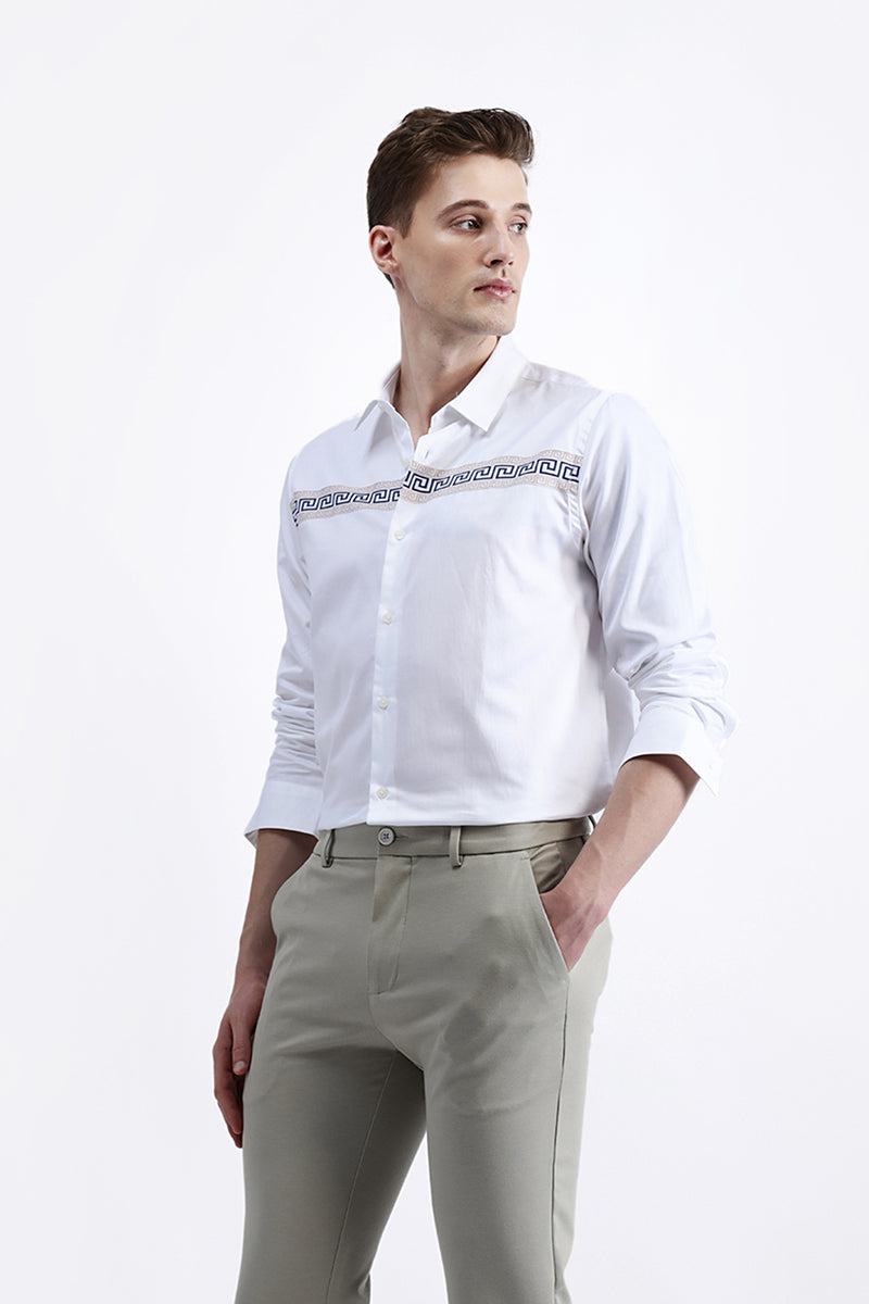 FULL SLEEVES STRIPED SHIRT