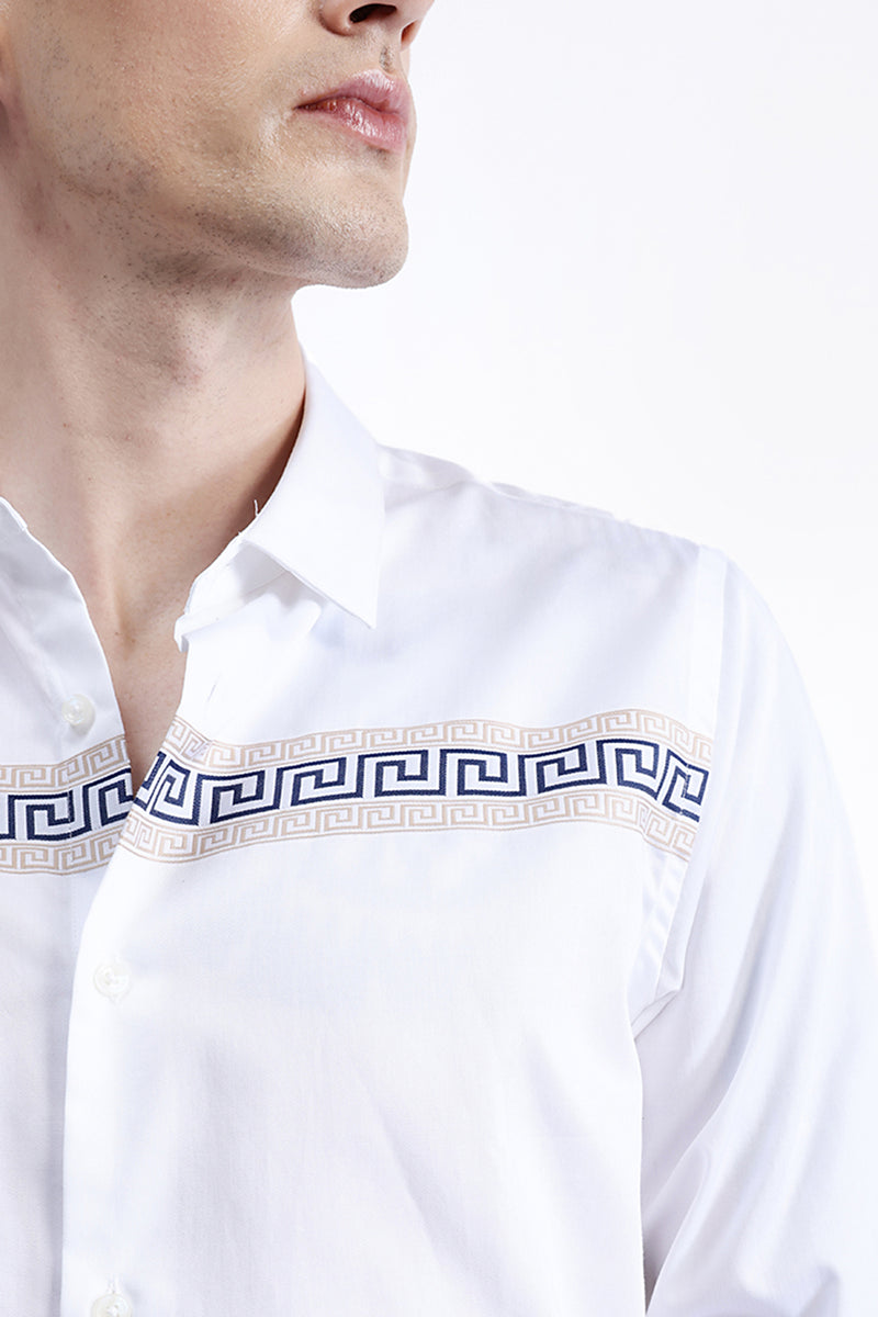 FULL SLEEVES STRIPED SHIRT