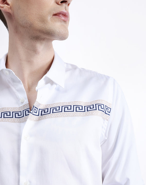 FULL SLEEVES STRIPED SHIRT