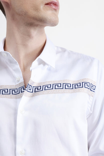 FULL SLEEVES STRIPED SHIRT