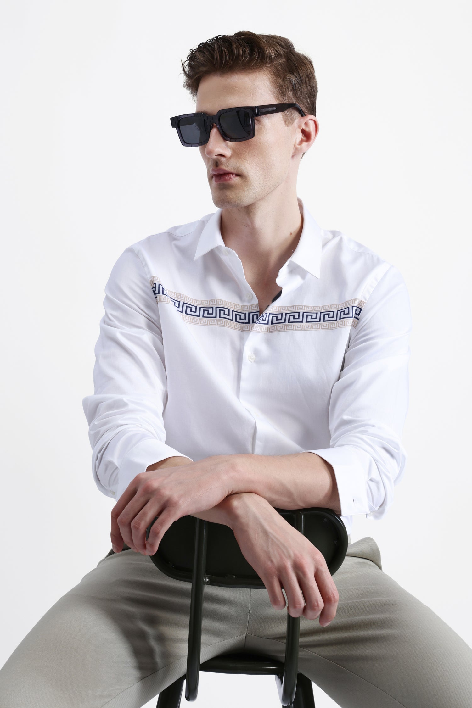 FULL SLEEVES STRIPED SHIRT