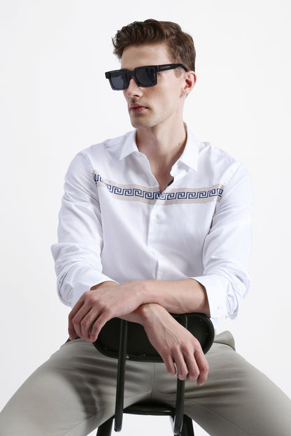 FULL SLEEVES STRIPED SHIRT